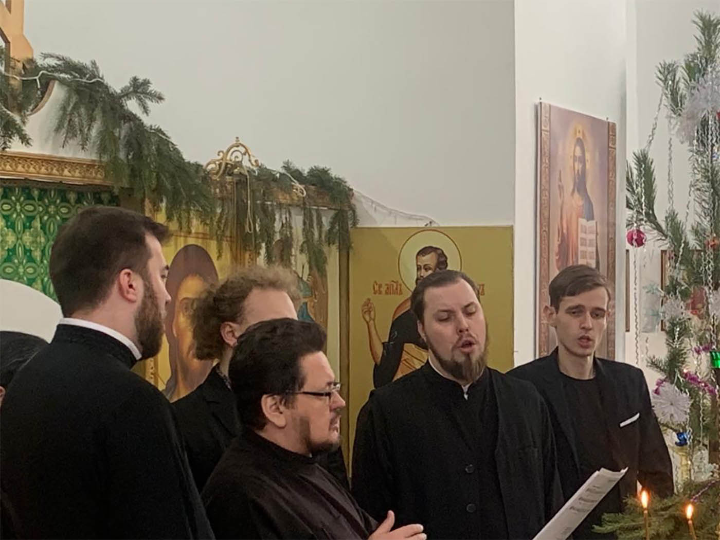 Мы встречали наших друзей - сводный хор священнослужителей Пензенской епархии